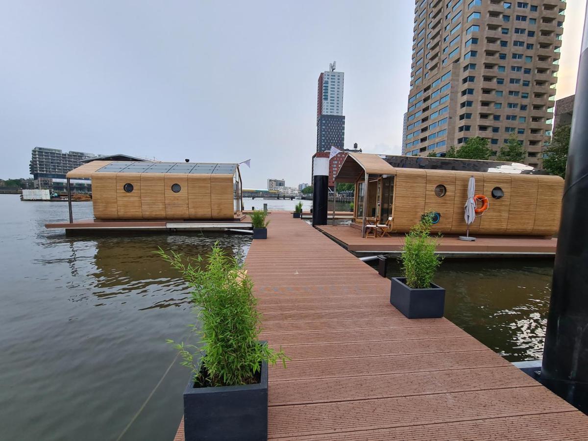 Wikkelboat Nr1 At Floating Rotterdam Rijnhaven Villa Dış mekan fotoğraf
